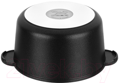 Кастрюля Elan Gallery Гармония вкуса / 120668 (черный оникс)