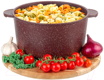 Кастрюля Elan Gallery Гармония вкуса / 120740 (рубин)