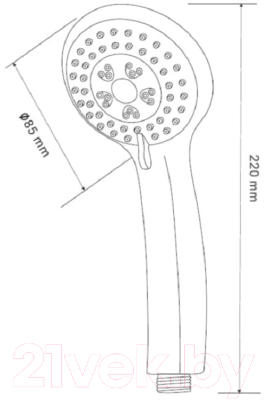 Лейка ручного душа Voda VSP653