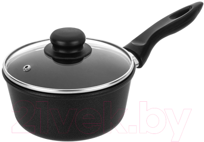 Ковш Elan Gallery Гармония вкуса / 121026 (черный оникс) - фото