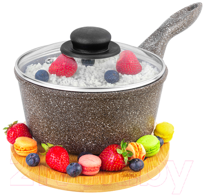 Ковш Elan Gallery Гармония вкуса / 120334 (коричневый опал)