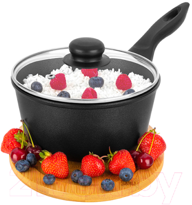 Ковш Elan Gallery Гармония вкуса / 121027 (черный оникс)