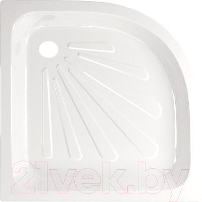 Душевой поддон Tivoli 80x80x15 (полукруглый) - фото