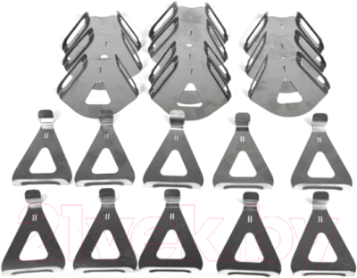 Набор зажимов для автоклава Wein СКО металл (10шт) - фото