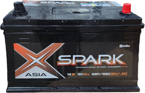 Автомобильный аккумулятор SPARK Asia 680/850A EN/JIS R+ / SPAA90-3-R - фото