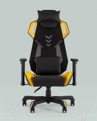 Кресло геймерское TopChairs Рэтчэт GMP-001-1 (желтый)