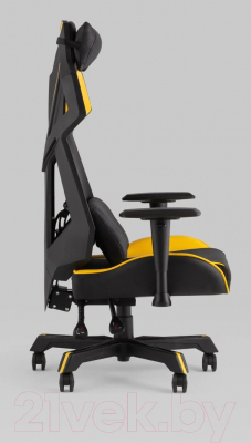 Кресло геймерское TopChairs Рэтчэт GMP-001-1 (желтый)