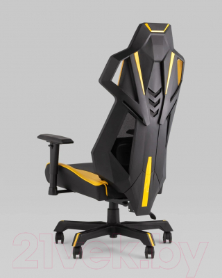 Кресло геймерское TopChairs Рэтчэт GMP-001-1 (желтый)