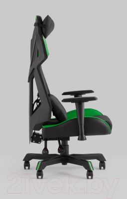 Кресло геймерское TopChairs Рэтчэт GMP-001-1 (зеленый)