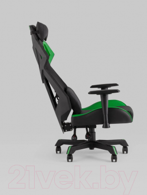 Кресло геймерское TopChairs Рэтчэт GMP-001-1 (зеленый)