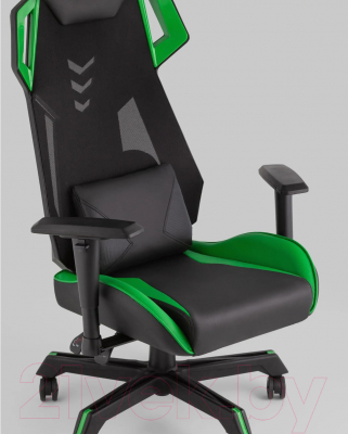 Кресло геймерское TopChairs Рэтчэт GMP-001-1 (зеленый)