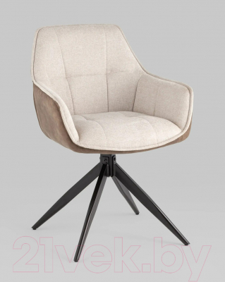 Стул Stool Group Waldo (молочный/экокожа бежевый)