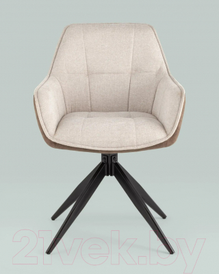 Стул Stool Group Waldo (молочный/экокожа бежевый)