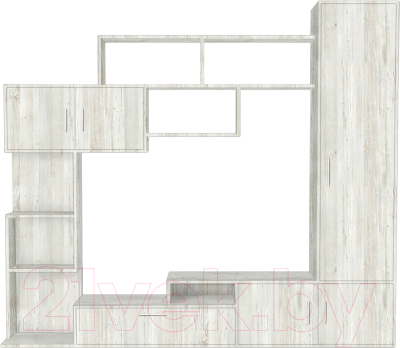 Стенка Артём-Мебель СН-117.01 (сосна винтерберг) - фото