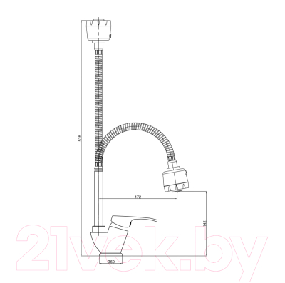 Смеситель Gross Aqua Base 3205258С-В015