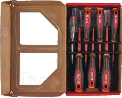 Набор отверток Milwaukee VDE SL/PZ/PH / 4932478738