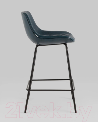 Стул барный Stool Group Деймон полубарный / AV 463-Pbl-08(PP) (экокожа темно-синий)