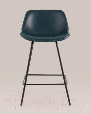 Стул барный Stool Group Деймон полубарный / AV 463-Pbl-08(PP) (экокожа темно-синий)