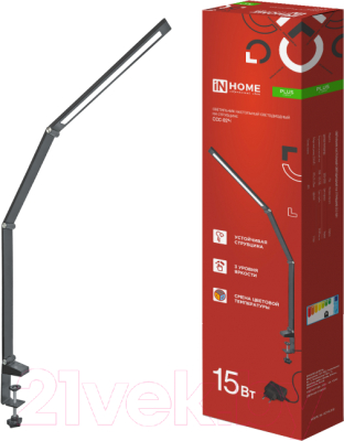 Настольная лампа INhome Plus ССC-02Ч / 4690612045269