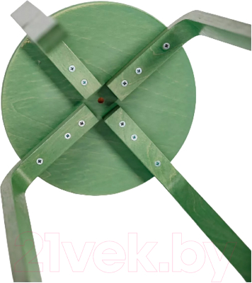 Табурет ТДК Family круглый (зеленый)