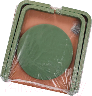 Табурет ТДК Family круглый (зеленый)