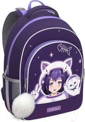 Школьный рюкзак Erich Krause ErgoLine 15L Space Anime / 59872 - фото