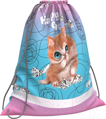 Мешок для обуви Erich Krause Playful Kitten / 60271 - фото