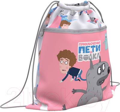 Мешок для обуви Erich Krause Приключения Пети и Волка. Полет / 60164 - фото