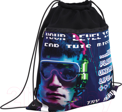 Мешок для обуви Erich Krause Cyber Game / 60167 - фото