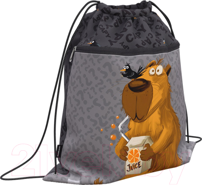 Мешок для обуви Erich Krause Happy Capy / 60169 - фото