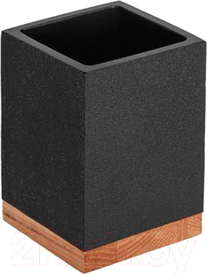 Стакан для зубной щетки и пасты Perfecto Linea Wood Bliss 35-720102 - фото