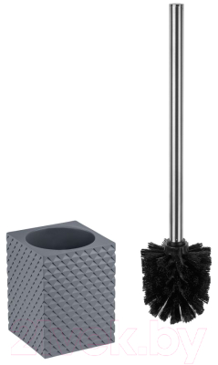 Ершик для унитаза Perfecto Linea 35-690104 (серый)