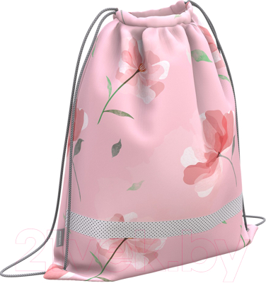 Мешок для обуви Erich Krause Peachy Flowers / 60172 - фото