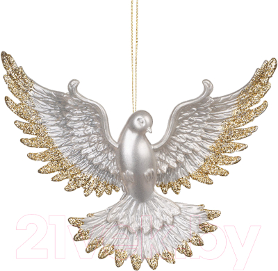 Елочная игрушка Erich Krause Decor. Голубь мира / 58881 - фото