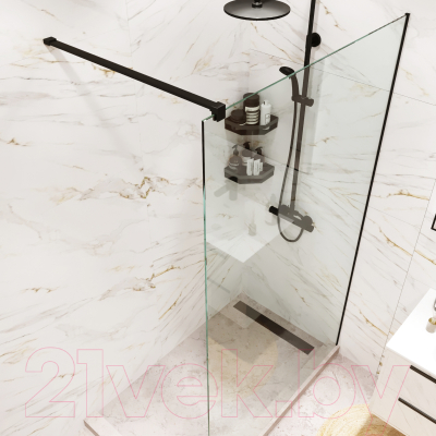 Душевая стенка Benetto BEN-602 BLC