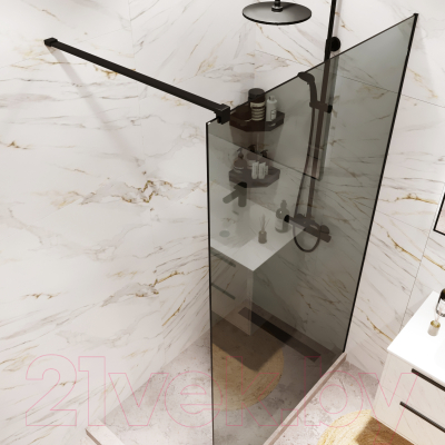 Душевая стенка Benetto BEN-602 BLT 100x200