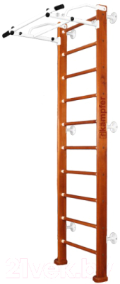 Шведская стенка Kampfer Swedish Wall (3м, вишневый/белый) - фото