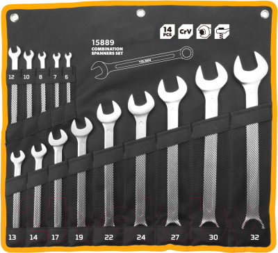 Набор ключей Tolsen TT15889 - фото