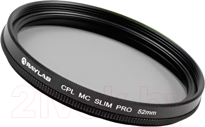 Светофильтр RayLab CPL MC Slim Pro / RLSMCCPLPro52 - фото