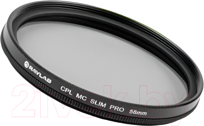 Светофильтр RayLab CPL MC Slim Pro / RLSMCCPLPro58 - фото