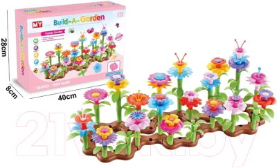 Конструктор Top Goods Цветочный сад 7104