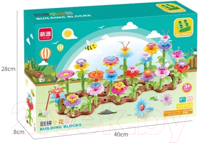 Конструктор Top Goods Цветочный сад 7104