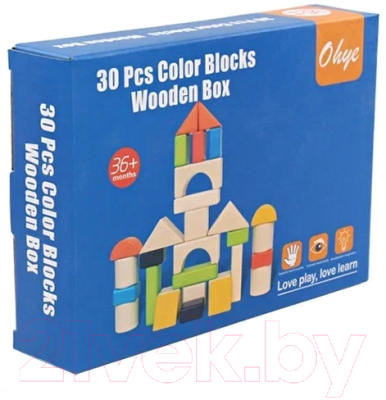 Конструктор Top Goods Цветные блоки OHYE-611 - фото