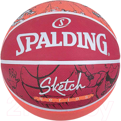 Баскетбольный мяч Spalding Sketch / 84 381Z - фото