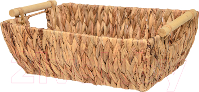 Корзина Natural House Золотистый колос 390x290x130 / Shan-09 (песочный) - фото