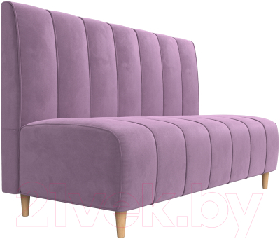 Скамья кухонная мягкая Лига Диванов Ральф / 110675 (микровельвет сиреневый)