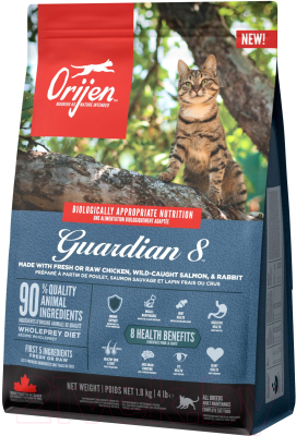 Сухой корм для кошек Orijen Guardian 8 Cat / 2204 - фото