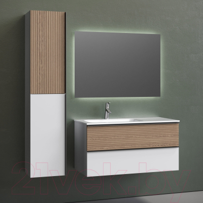 Шкаф-пенал для ванной Sancos Delta PDL35W
