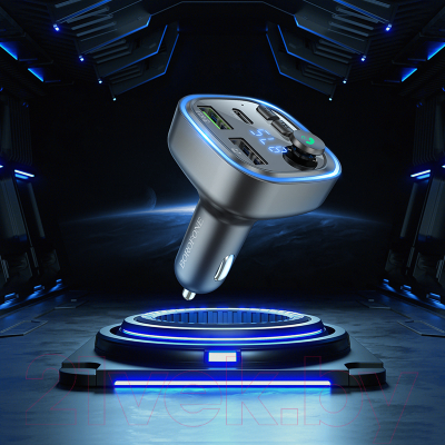 FM-модулятор Borofone BC48 + автомобильное ЗУ