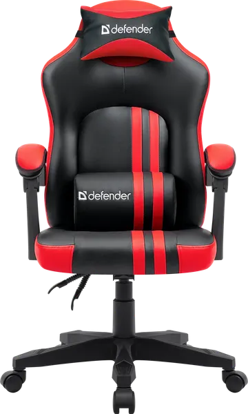 Кресло геймерское Defender Mercury / 64320 (черный/красный)